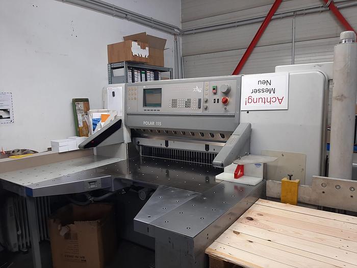 Gebraucht Schneidemaschine Polar 115 ED