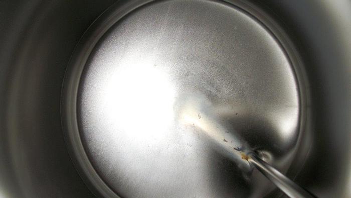 Used Tank, 6 Gallon, 316L Stainless Steel, Pressure, 9" x 25", Alloy #S741350