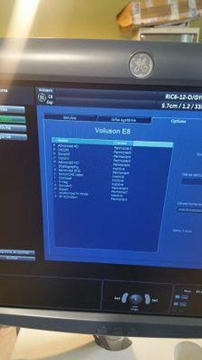 Used GE Voluson E8 OB / GYN Ultrasound