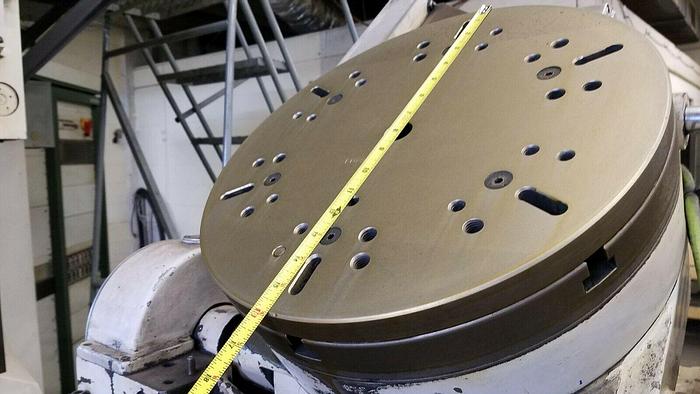 Used 16" CNC Rotary Table Multi Axis Gimbal Multi Angle Machining