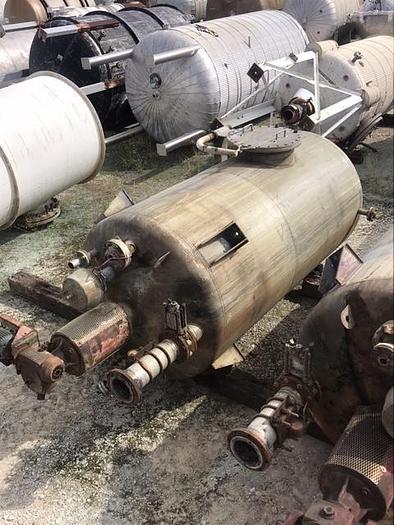 Used Used Kopetz Manufacturing approximately 1,500 gallon 316L stainless steel vertical mix tank