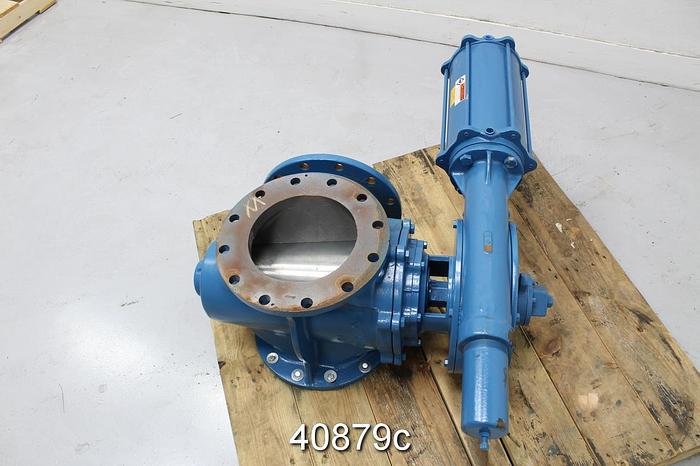 Unused Dezurik 10" 3-Way Plug Valve #40879
