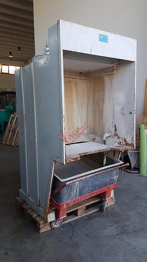 Used Water film Spray Booth GIARETTA