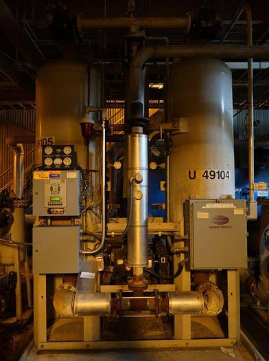 Used PNEUMATIC PRODUCTS T2500CAB4 AMLOC ENERGY SAVING AIR DRYER