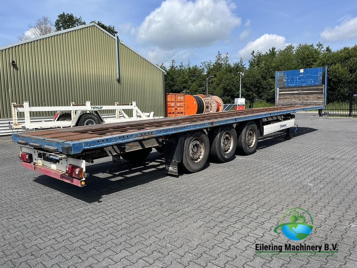 Used Schmitz Cargobull, Fruehauf container chassis, LAG tipper chassis