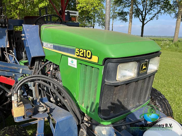 Used John Deere 5210 Brouwer 1565 sod cutter
