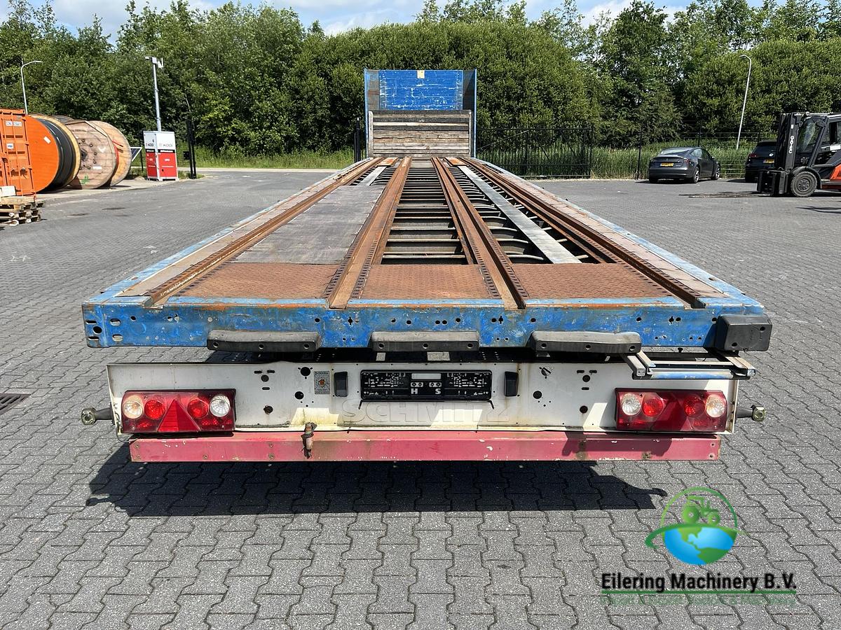 Used Schmitz Cargobull, Fruehauf container chassis, LAG tipper chassis