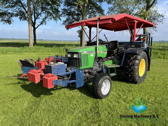 Used John Deere 5210 Brouwer 1565 sod cutter