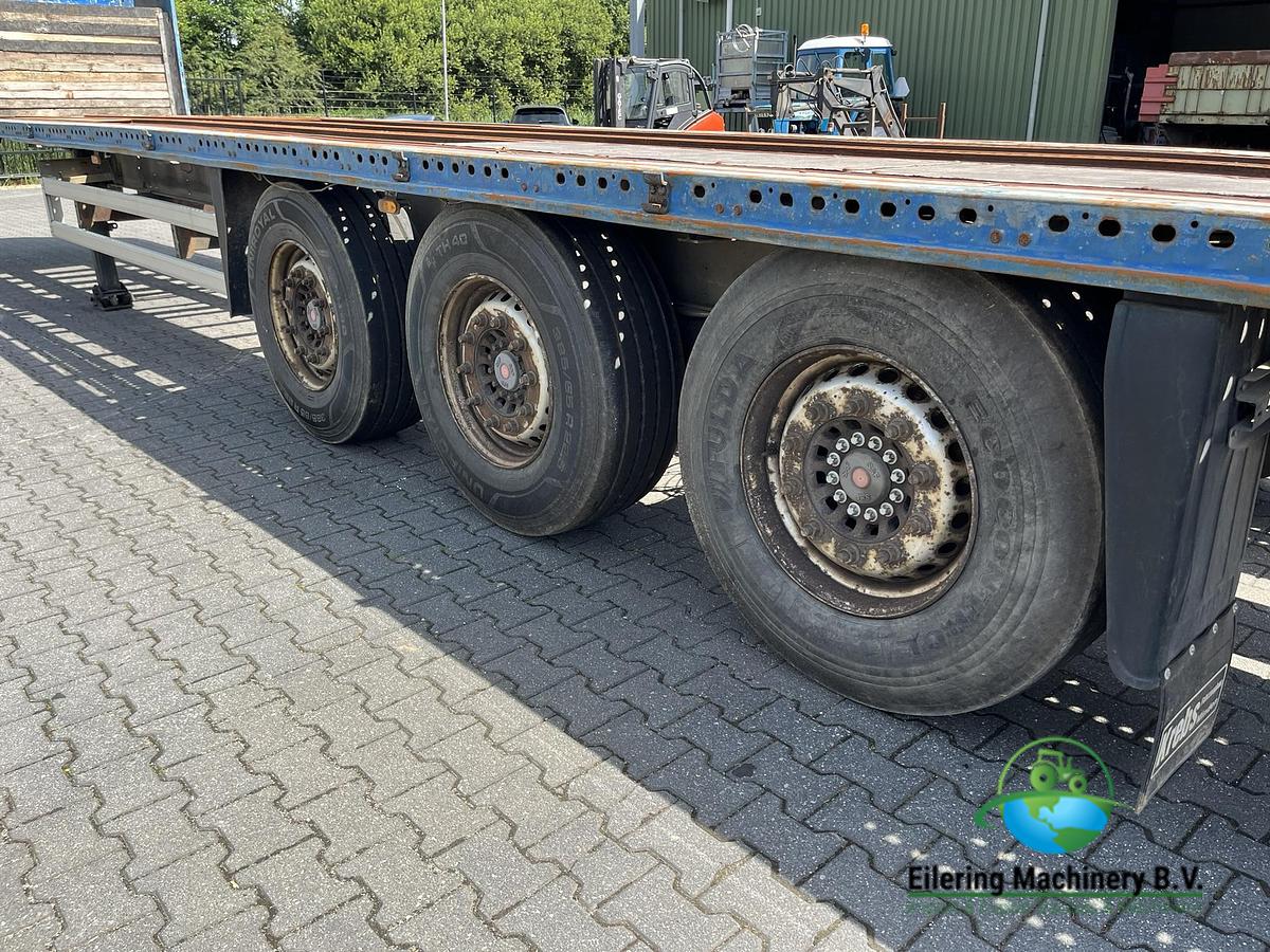Used Schmitz Cargobull, Fruehauf container chassis, LAG tipper chassis
