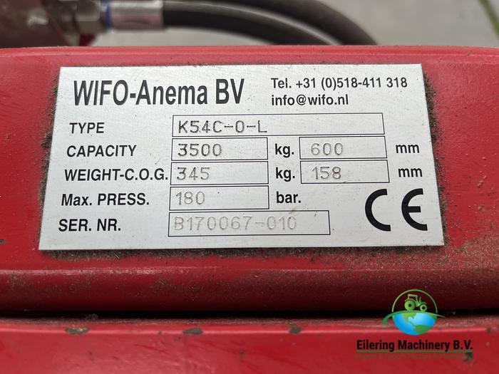 Used 2017 Wifo K54C-O-L kistenkantelaar kantelaar rotator