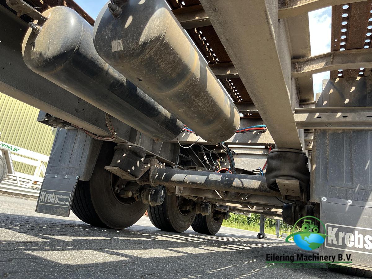 Used Schmitz Cargobull, Fruehauf container chassis, LAG tipper chassis