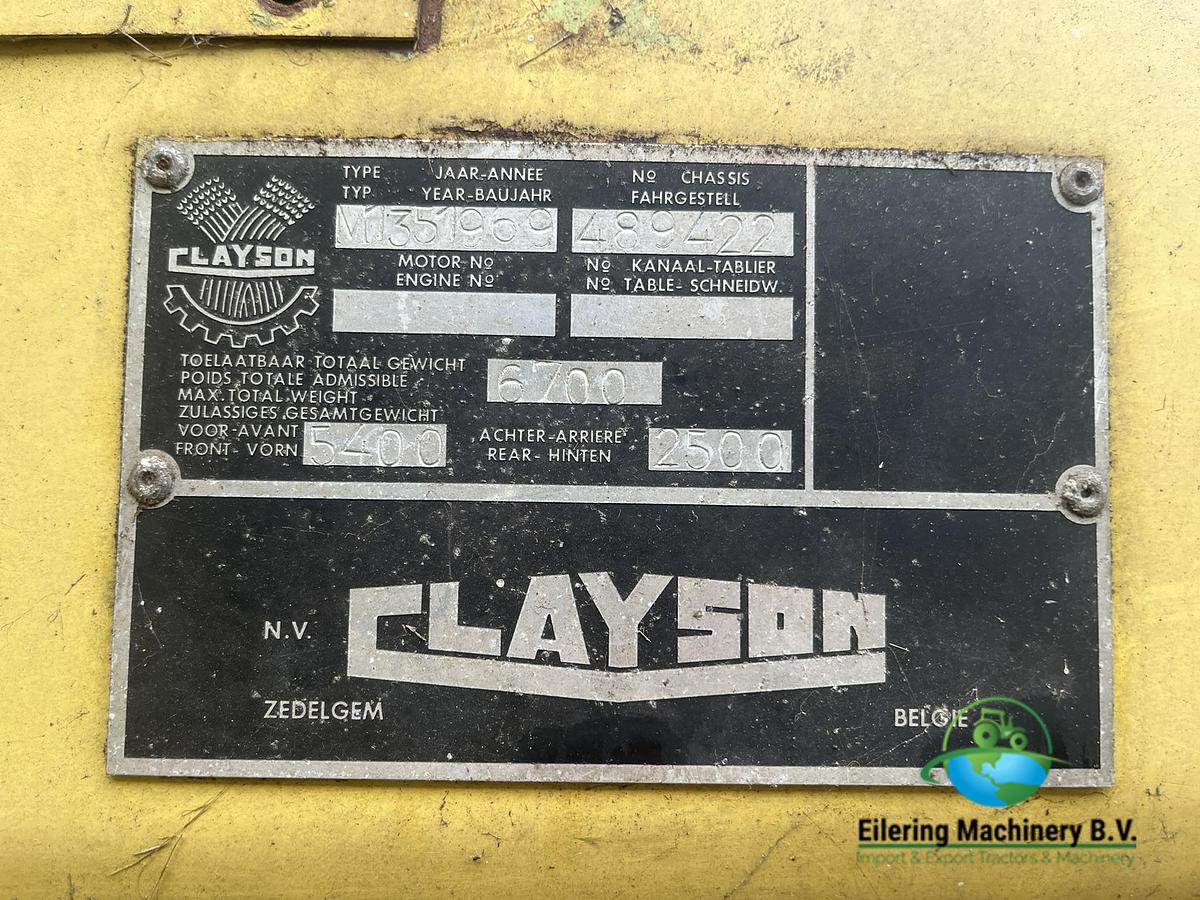 Used 1969 Clayson / New Holland M135