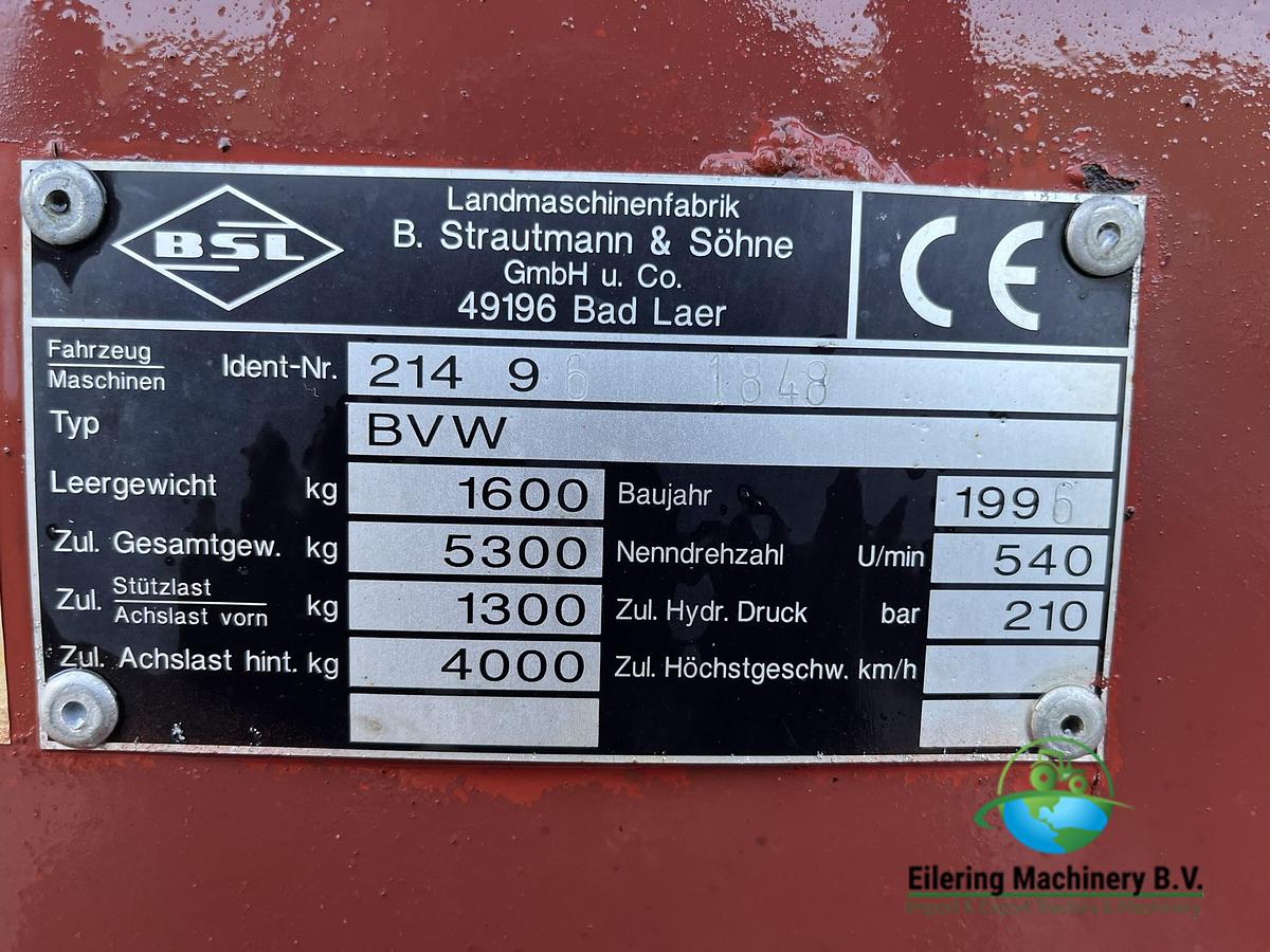Used 1996 Strautmann BVW 214 Feeder