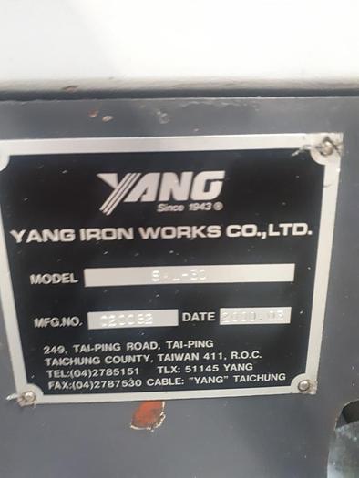 Used 2000 Yang Eagle SML 30 CNC Lathe