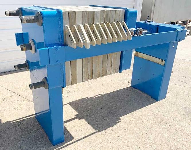 Used FP-46: Used 3 cu. ft. JWI Filter Press
