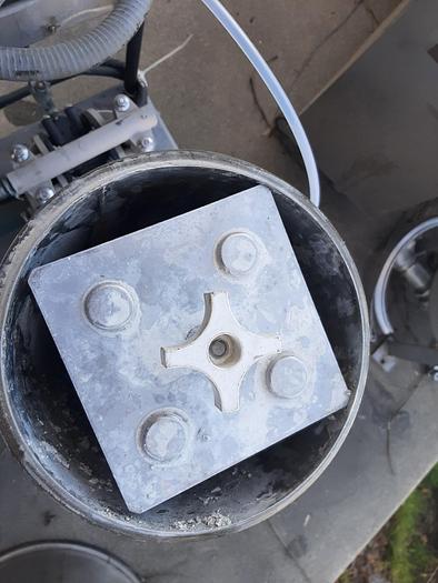 Used Filter, Housing, Aqua Pure SS8, S/st, 2", 150 PSI, 1/2 HP #S740068