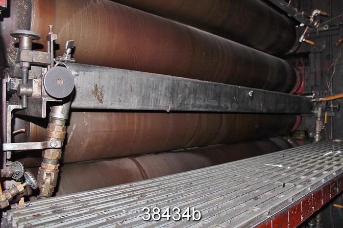 Used (2) Calender Stack Water Boxes and (1) Shower, 96.5" Face #38434