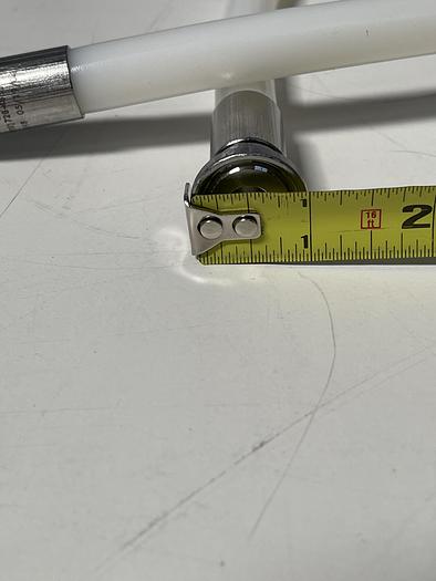 Used 28" Silicon Hose w/ 1" Sanitary Fittings