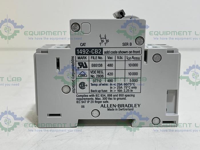 Allen Bradley 1492-CB2G030 Series B Circuit Breaker