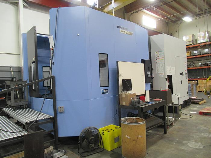 Used 2020 Doosan NHM 8000 4-Axis CNC Horizontal Machining Center