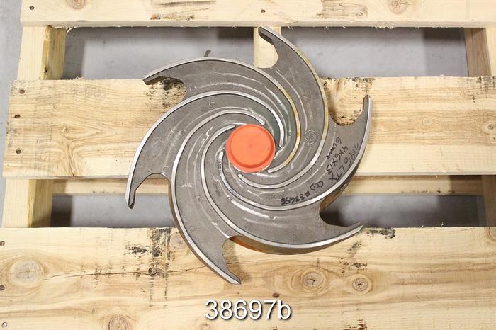 Unused Goulds 3196 LTX 4x6x13 Pump Impeller, 6-Vane, Unused, 54612 #38697