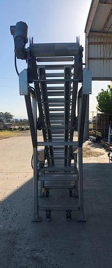 Unused Conveyor, Belt, 24" x 16', Incline, S/st, 1 HP #S743796