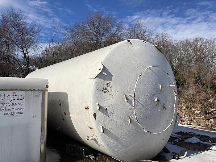 Used Walker approximately 20,000 gallon vertical stainless steel silo