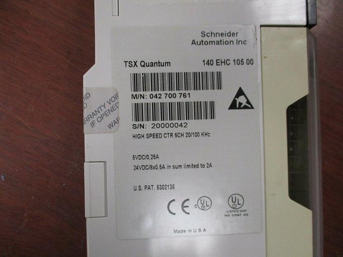 Used Schneider TSX Quantum 140EHC105 00 140-EHC-105-00 High Speed CTR