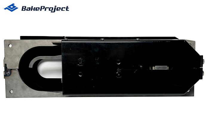 Captrack drive unit LH complete , whithout chain and drive sprockets.