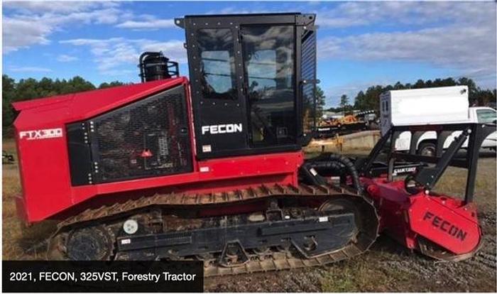 Used 2021 Fecon 325VST Forestry Tractor