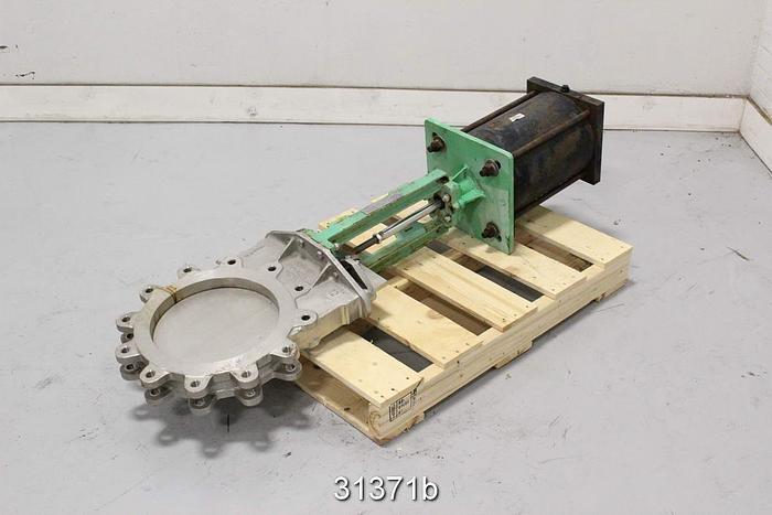 Used Rovalve S20D12-AC10-A1 12" Air Operated Knife Gate Valve #31371