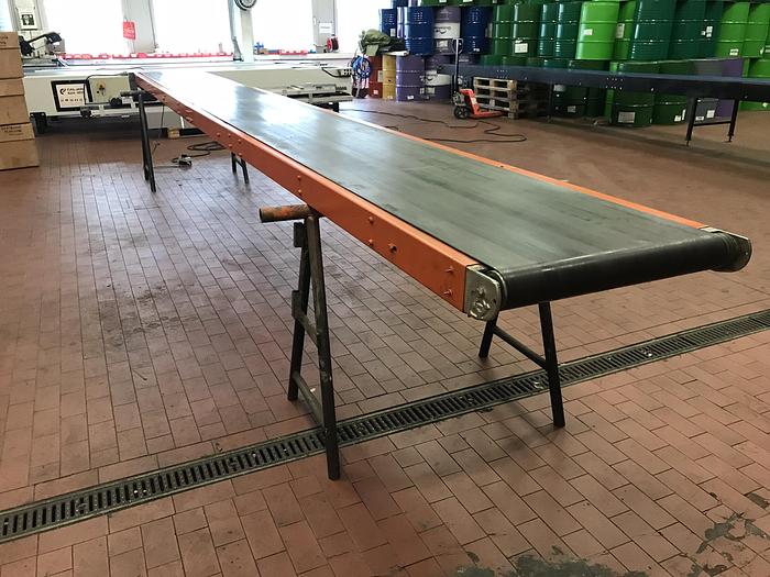 Gebraucht SCHULZ Gurtförderer, Gurtband, Förderband 6,6m