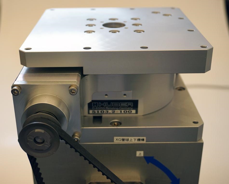 Used Huber GmbH 5103.1-100 Z axis stage