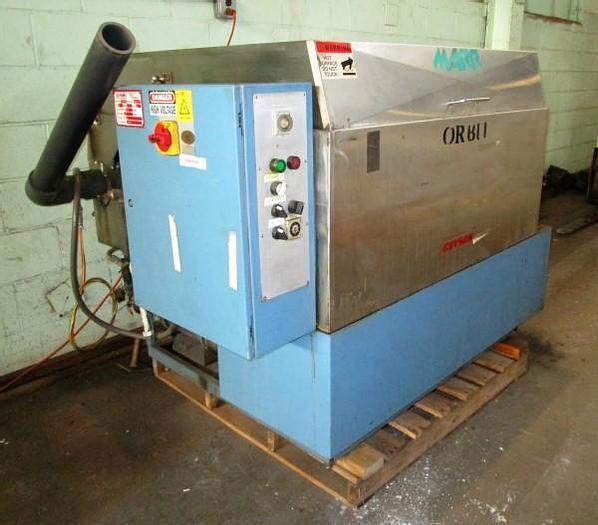 Used ORBIT 1000 GUYSON STAINLESS STEEL ROTARY TURNTABLE PARTS WASHER