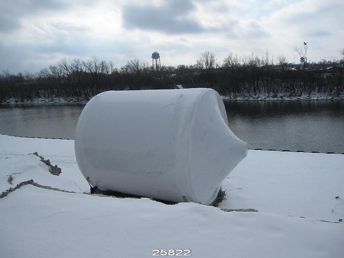 Unused Voith  Yankee Dryer, Unused, New In 2001, 233.5" Face, 215.73" Diameter, Design Sheet Width 208", Pressure Rating 125 Psig, 500 Pli Load, Dry Crepe. Shell Thickness 1.97", Head Thickness 2.56". Not Coated.  Ribbed Bore. #25822