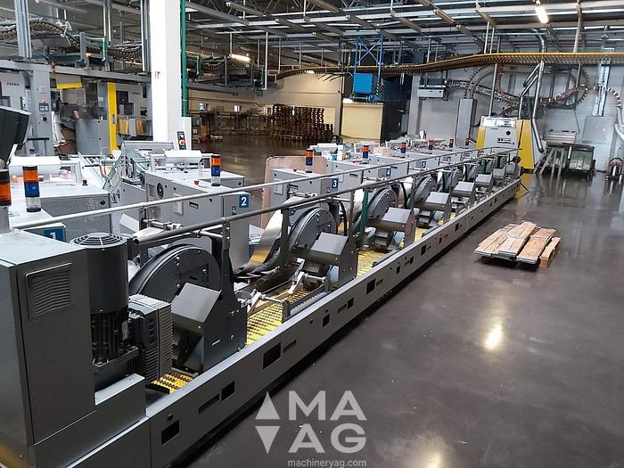 Used 2007 Ferag complete newspaper mailroom