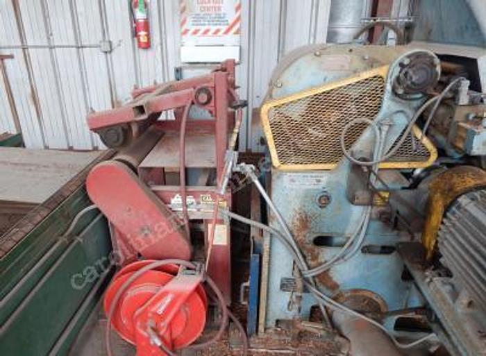 Used Newman Whitney S-282 Planer w/ Material Handling