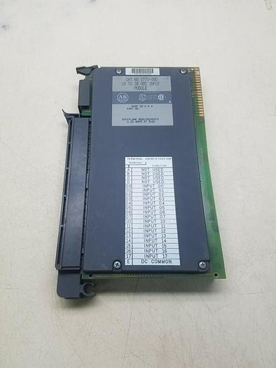 Used Allen Bradley 1771-IBD INPUT MODULE 10-30VDC 16 POINT