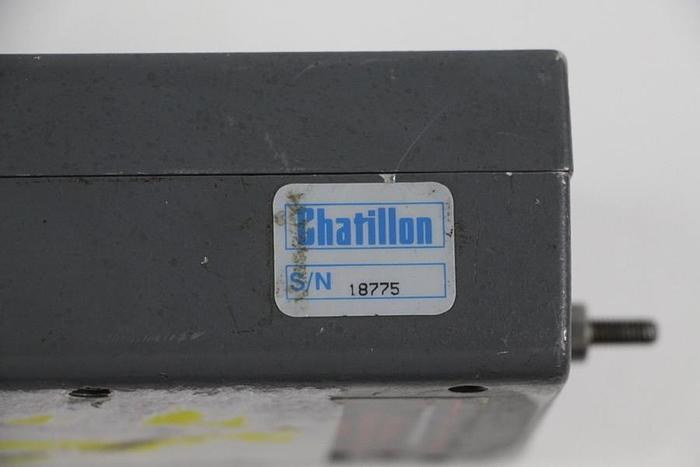 Used CHATILLON DFI 10 DIGITAL FORCE GAUGE PUSH PULL TESTER 10 LBF X 0.01 LBF