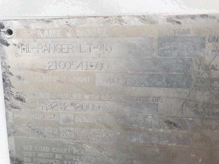 Used 2011 Ford F550 Terex/HiRanger LT40 45ft Bucket Truck