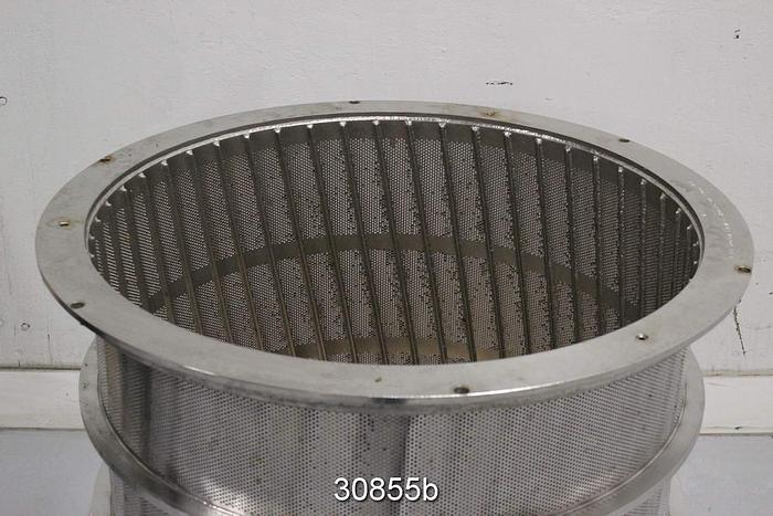 Used Kadant-Black Clawson P30 Pressure Screen Basket #30855