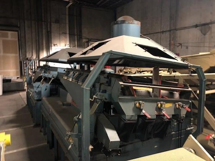 Used Forsberg Line Gravity Table TKV 2000