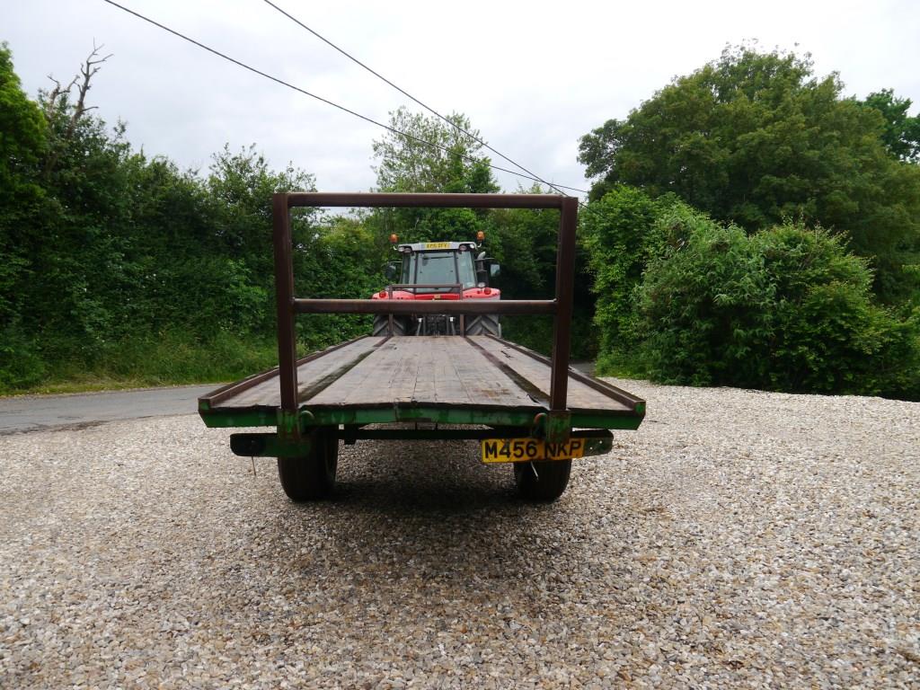 Used Bale Trailer