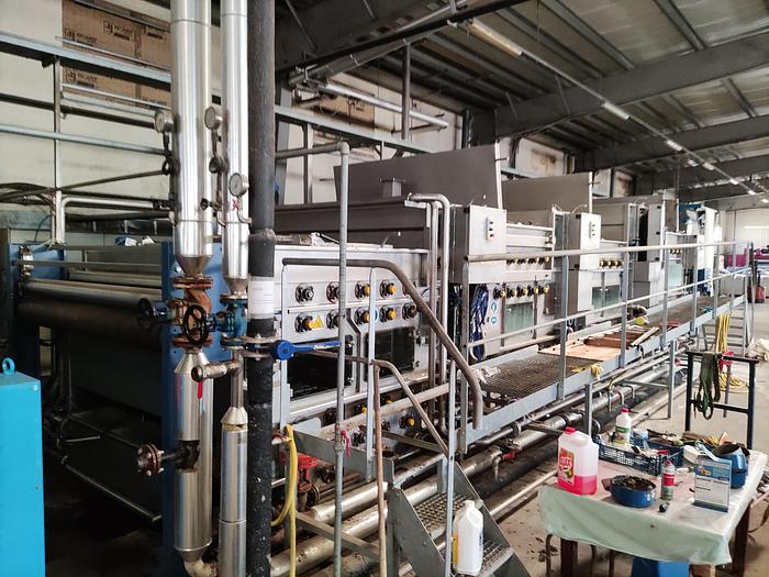 Used MEZZERA COLD BLEACHING MACHINE  2000 MM  2008