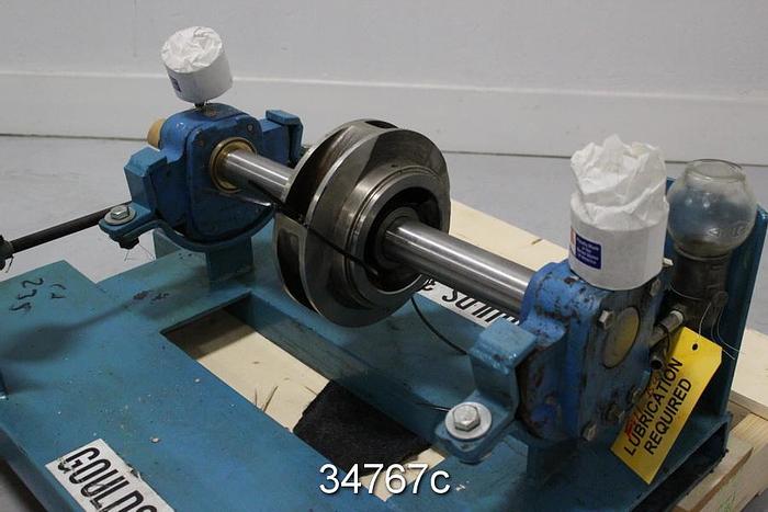 Used Goulds 3410 4x6x9 Rotating Assembly, 8" Impeller Diameter #34767