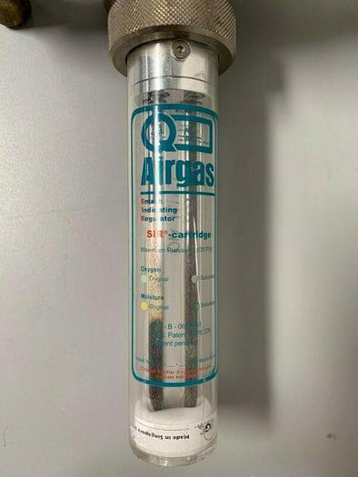 Used AIRGAS Y11-SR145A Gas Regulator 3000 PSI w/ Smart Indicating Regulator Tester