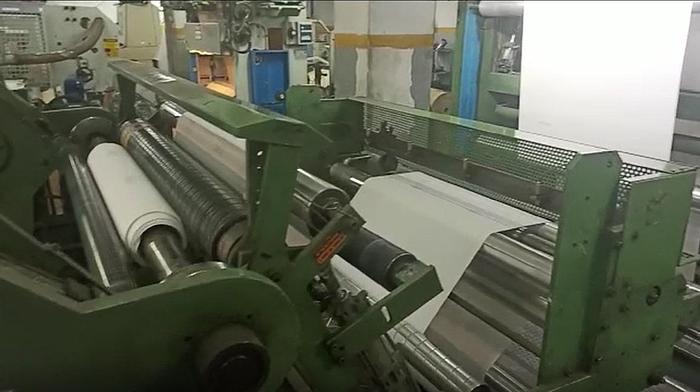 Used (visible in production) 1992 UTECO CORAL 675 140 - (C.I 6 col. Flexo 1400 mm)