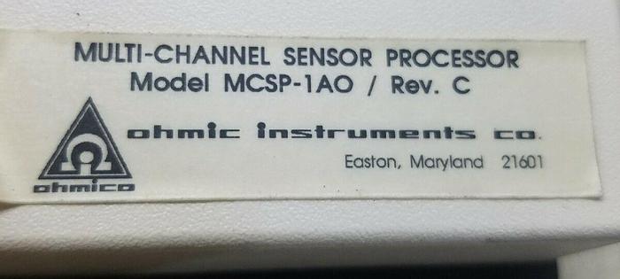 Used OHMIC MULTI-CHANNEL SENSOR PROCESSOR MCSP-1AO