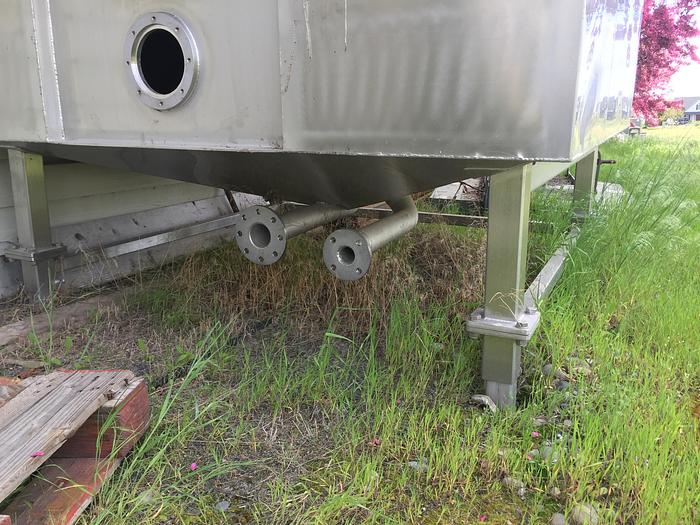 Used Tank, 1,585 Gallon, 316 Stainless Steel, Carnitech, FT/CB,  #C741053