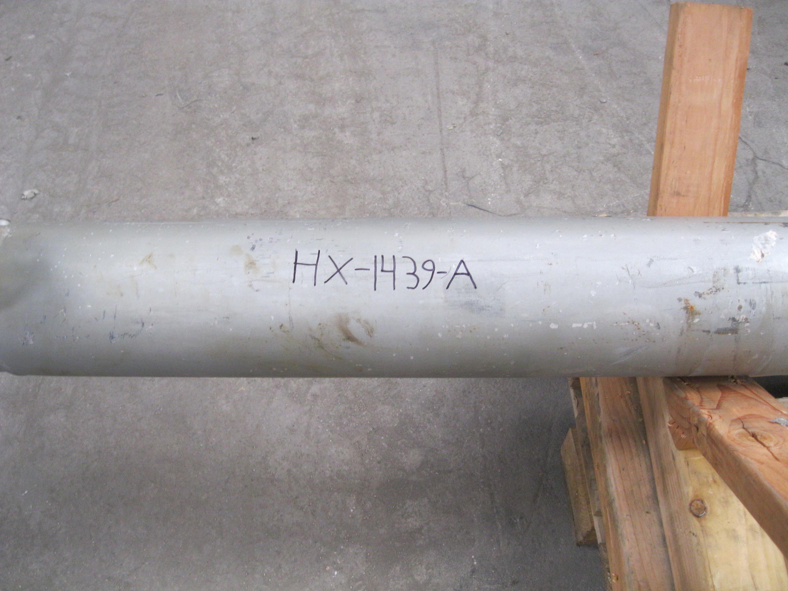 Refurbished 108 SQUARE FOOT TUBE AND SHELL HEAT EXCHANGER